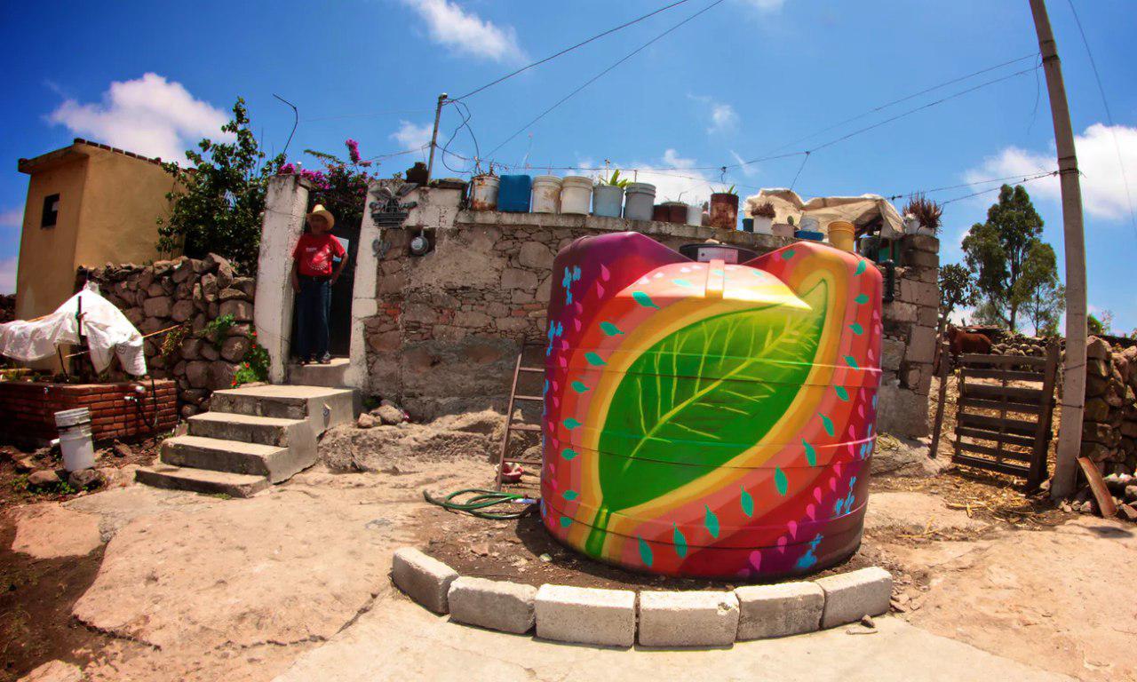 مدیریت «بحران آب» در مکزیک با جمع آوری آب باران
