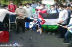 گزارش باشگاه خبرنگاران جوان از به آتش کشیدن پرچم اسرائیل