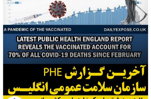 آخرین گزارش PHE سازمان سلامت عمومی انگلیس