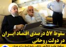 سقوط ۵۷ درصدی اقتصاد ایران در دولت روحانی