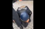 برخورد پلیس نایس آلمان در برخورد با مردم معترض به گرانی‌ها!