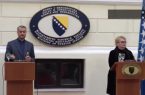 حجاب وزیر امور خارجه بوسنی در واکنش به سوال خبرنگار سی ان ان