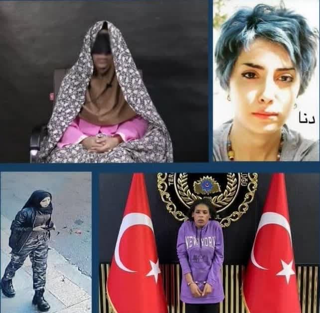 دو تا زن رو به جرم بمب‌گذاری گرفتن، یکی تو ایران و یکی تو ترکیه.