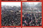 حضور ۲۱ میلیونی ایرانی‌ها در راهپیمایی ۲۲ بهمن