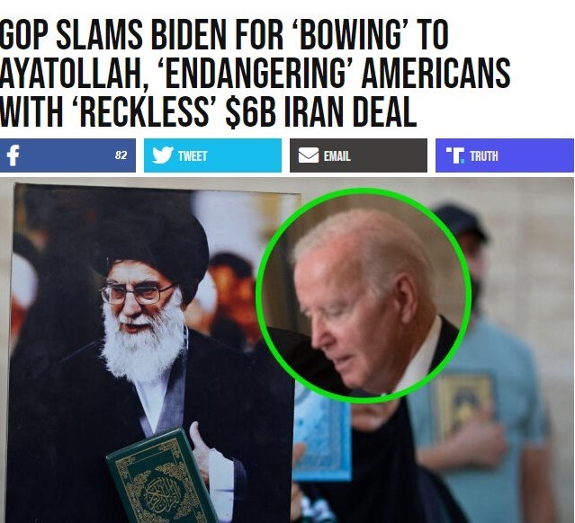 توافق اخیر آمریکا با ایران تعظیم بایدن مقابل آیت‌الله خامنه‌ای بود