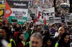 تایمز دوباره صدها هزار انگلیسی معترض را هوادار ایران خواند! (خبر ویژه)