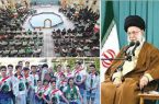 رهبر انقلاب در دیدار ورزشکاران و مدال‌آوران ایران: