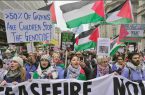 جنگ غزه ۱۲۰ روزه شد تظاهرات ضدصهیونیستی در ۳ قاره جهان با شعار«نسل‌کشی ممنوع»