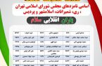 فهرست نامزدهای مجلس شورای اسلامی دوره دوازدهم