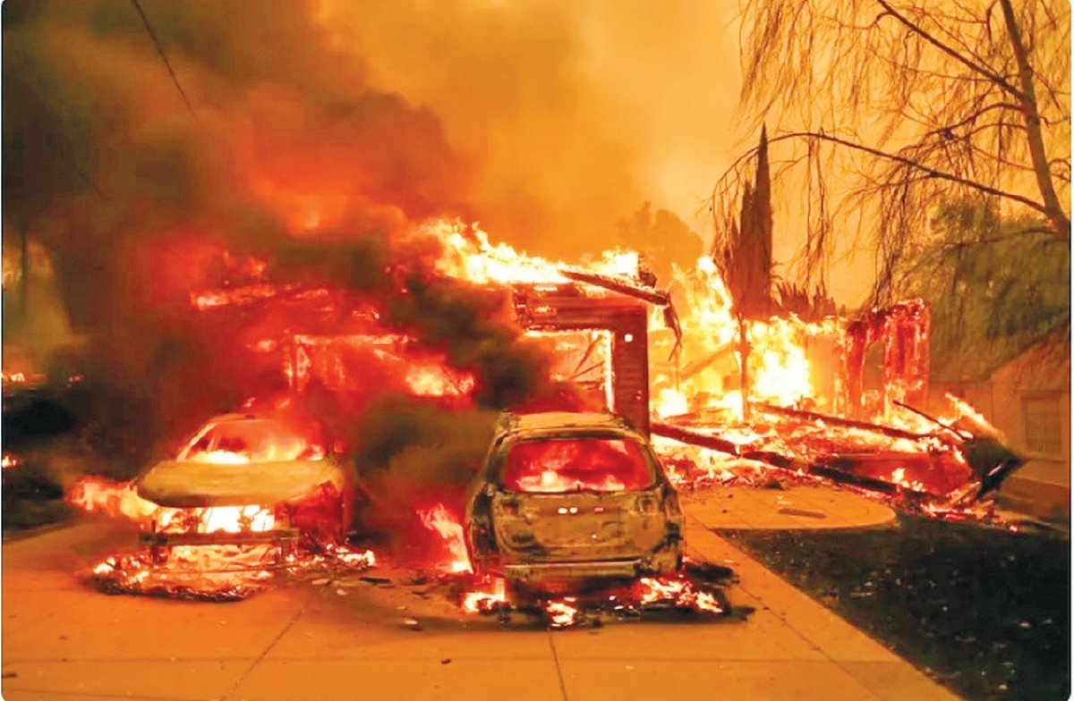 خسارت آتش‌سوزی لس‌آنجلس  به ۲۷۵ میلیارد دلار رسید